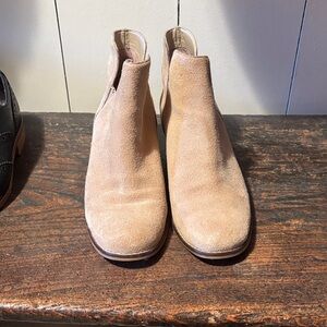 Cole Haan Women’s Tan Suede Chelsea Boots
